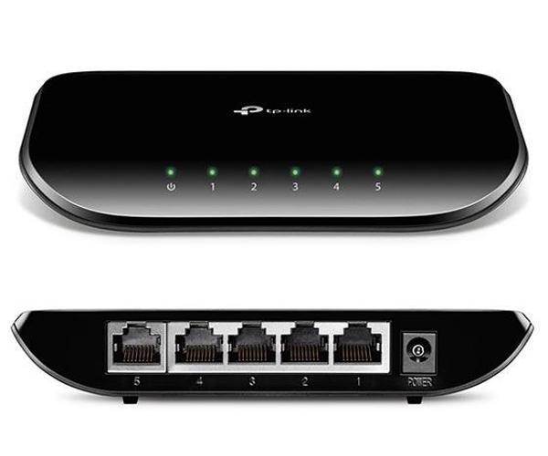 TP-LINK TL-SG1005D 5 PORT 10/100/1000 GIGABIT SWITCH (81) - Image 1
