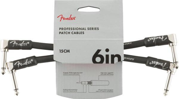 Fender Pro Inst AA 6 2-Pack Pedal Kablosu 15cm. - Image 1