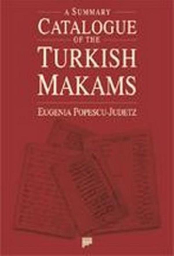A Summary Catalogue of the Turkish Makams - Pan Yayıncılık - Image 1