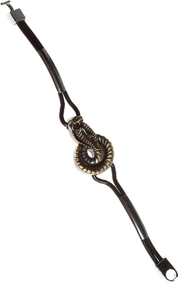 TBLK01179 Kobra Figür Unisex Bileklik 19 cm 1101-1200 - Image 1
