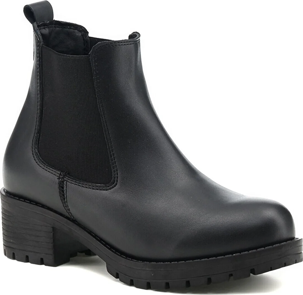 Polaris 318584 Sıcak Astar Kaymaz Taban Chelsea Kadın Bot - Image 1