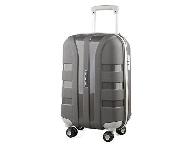 ivs Gri Bej Valiz Buyuk Boy Büyük Boy Seyahat Çantası PP1010-017-L Gri - Image 1