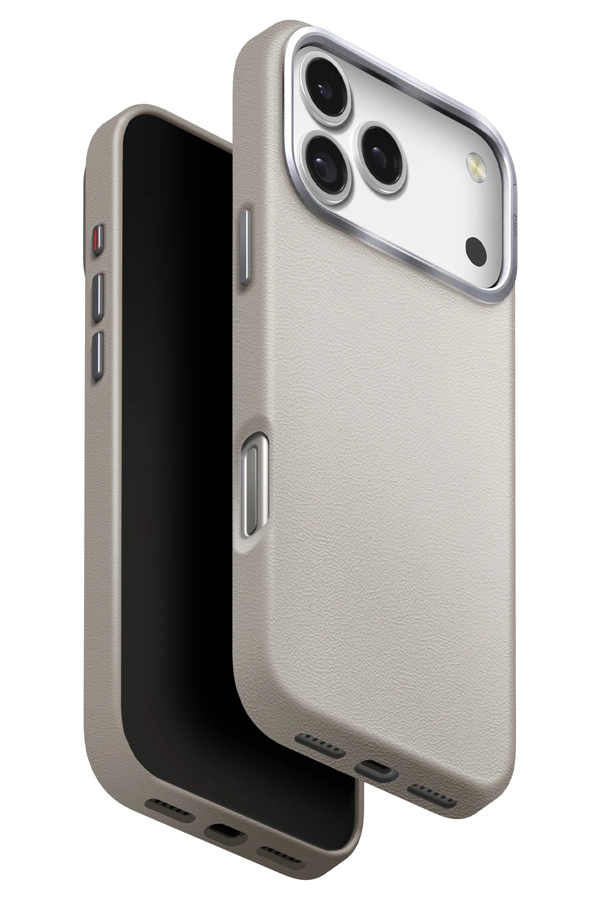 İphone 17 Pro Max Kılıf Lyden Vegan Deri Kaplama İnovatif Görünüm Magsafe Premium Kapak - Image 1