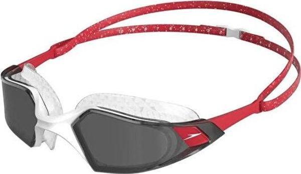 Speedo Aquapulse Pro Goggle Au Red/White Unisex Yüzücü Gözlüğü 8-1226414460 Beyaz - Image 1