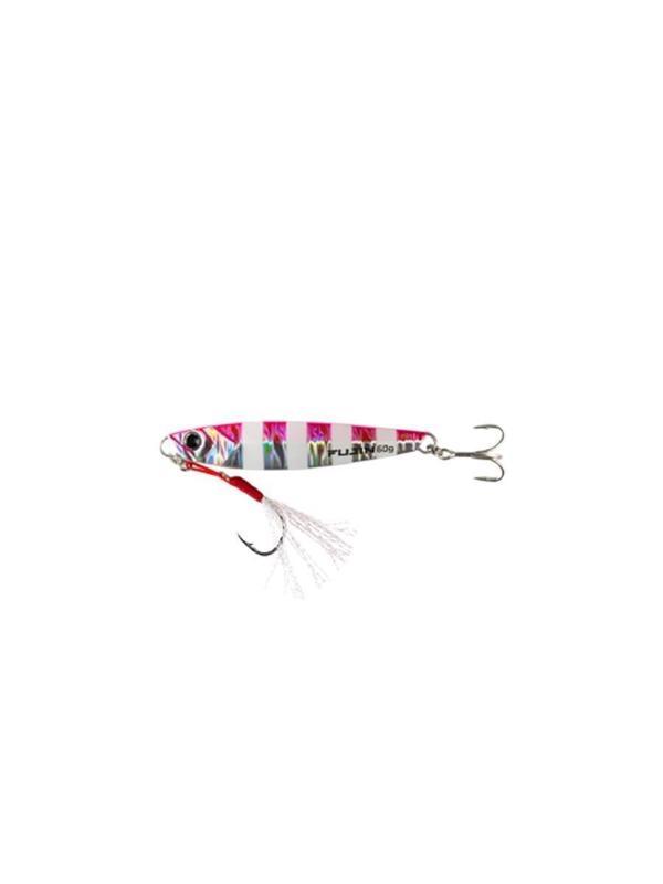 Fujin Jig-X Jigging Jig Yem PİNK ZEBRA GLOW-80 GR - Image 1