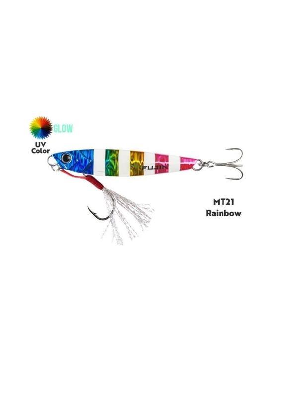 Fujin Jig-X Jigging Jig Yem Rainbow Glow-80 GR - Image 1