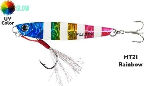 Fujin Jig-X Jigging Jig Yem Rainbow Glow-80 GR - Image 1