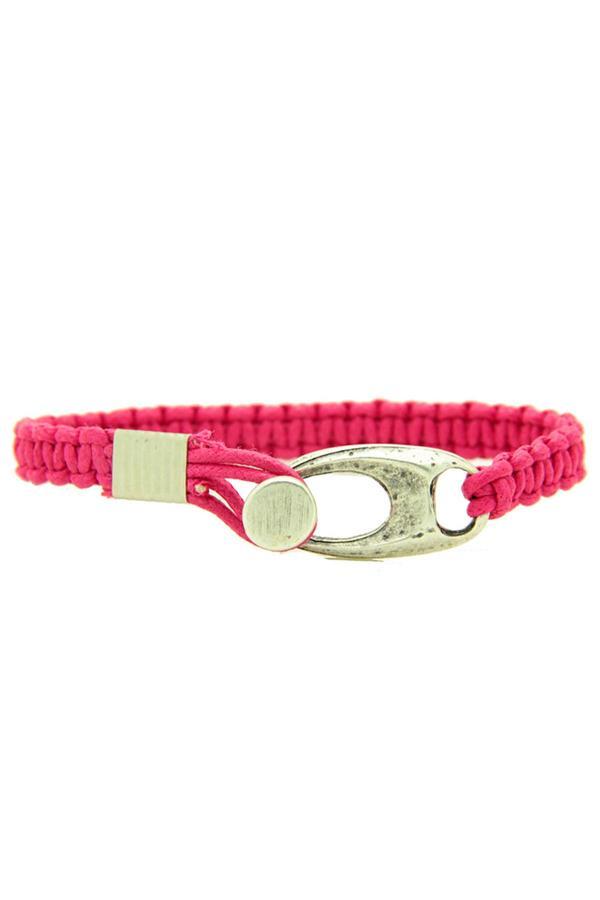 TBLK00733 Kemer Tokası Figürlü Paracord İpli Unisex Bileklik 703-850 - Image 1