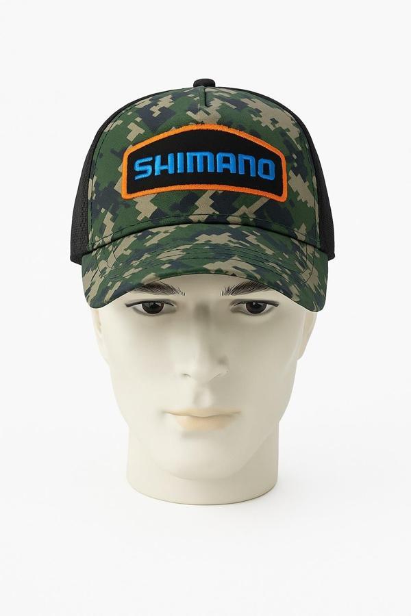 Shimano Performance MKT 04 Cap Şapka Digital Pine - Image 1