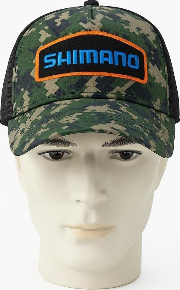 Shimano Performance MKT 04 Cap Şapka Digital Pine - Image 1