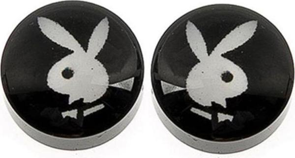 TKPE00504 Playboy Çift Taraf Mıknatıs Unisex Küpe K2 - Image 1