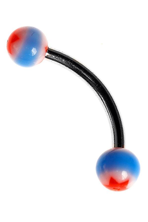 TDGR00846 Curved Barbel 316 L Bioplast Kaş Piercing K4 - Image 1