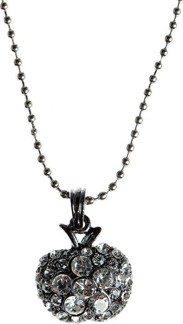 TKLY01525 Zirkon Taşlı Elma Figür Kolye - Image 1