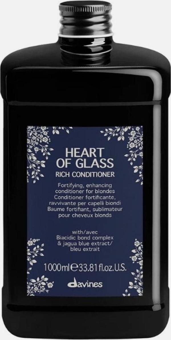 Heart of Glass Rich Conditioner Sarışınlık Geliştirici Bakım Kremi 1000 ml - Image 1