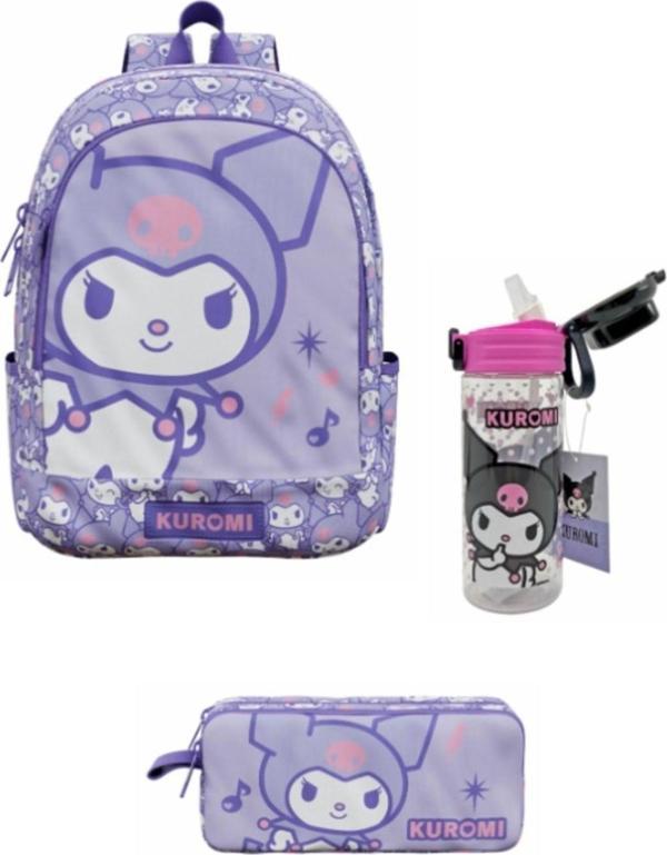 Kuromi Anaokulu Çanta Seti Lisanslı - Image 1