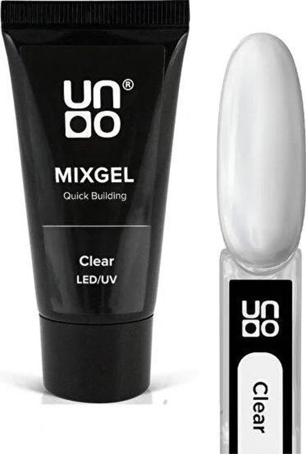 Fontenay Uno Poly Jel Clear Şeffaf LED/UV Quick Building 30G - Image 1