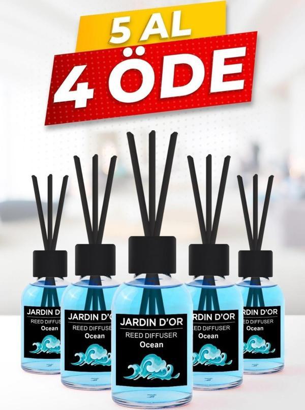 5 AL 4 ÖDE OKYANUS ÇUBUKLU ODA KOKUSU 50 MLOCEAN REED DIFFUSER 50 ML /  - Image 1