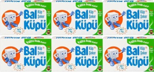Bal Küpü Balküpü Küp Şeker 360 Adet 1 Kg 6 Adet - Image 1