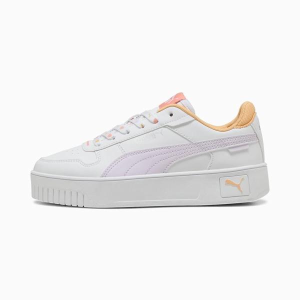 Puma Carina Street Lacey Jr Beyaz Kadın Spor Ayakka400884-02  - Image 1