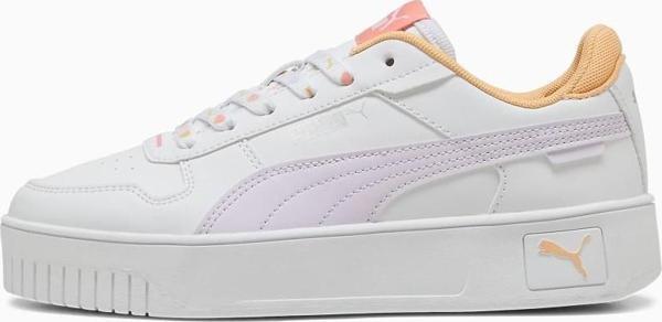 Puma Carina Street Lacey Jr Beyaz Kadın Spor Ayakka400884-02  - Image 1