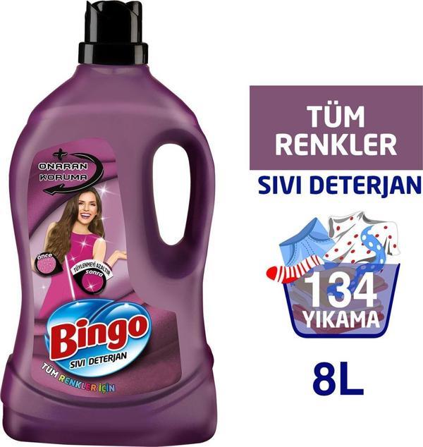 Bingo Çamaşır Deterjanı Onaran Koruma 4 Lt X 2 Adet - Image 1