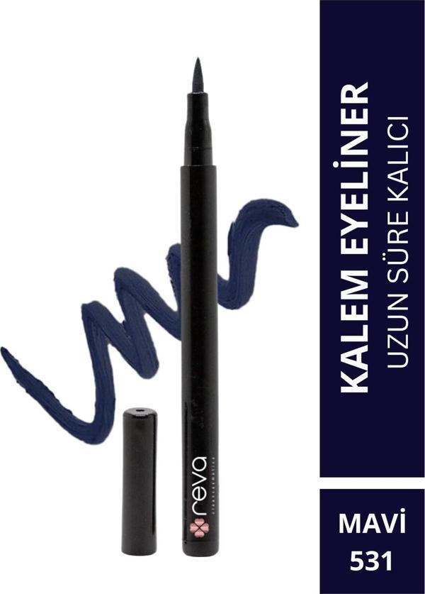 Mavi Göz Kalemi & Blue Eyeliner No: 531 - Vegan & Temiz Içerikli - Image 1