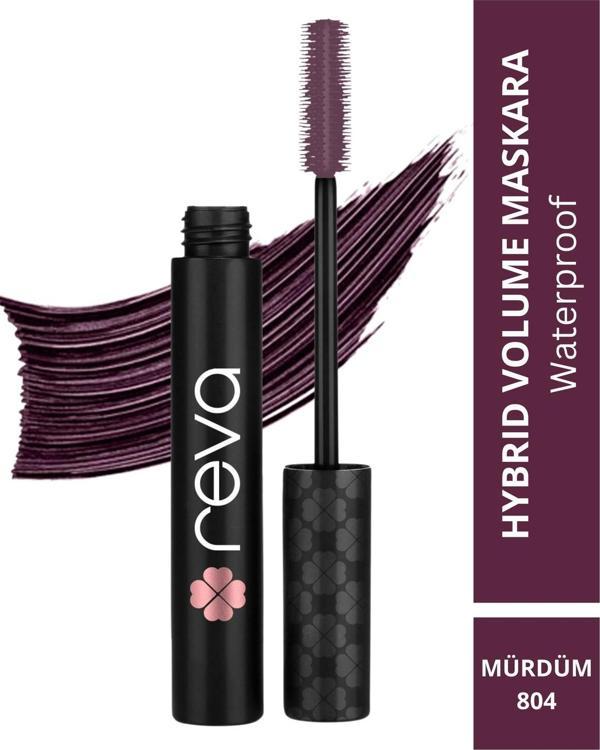 Hacim Veren Hibrit Maskara - Hybrid Volume Mascara Prune - No: 804 - Vegan & Temiz Içerik - Image 1