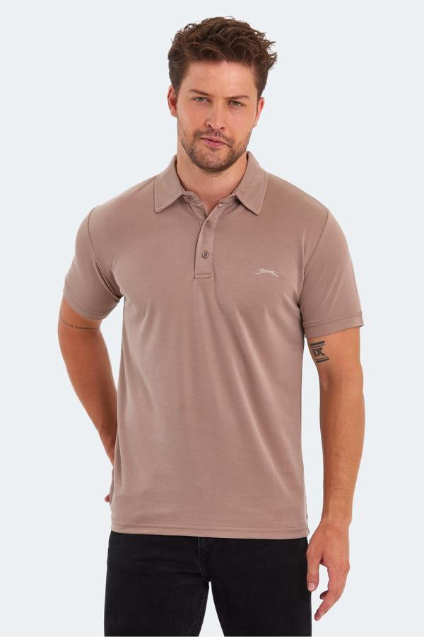 Slazenger KUGGA Erkek  Vizon Tişört - Image 1