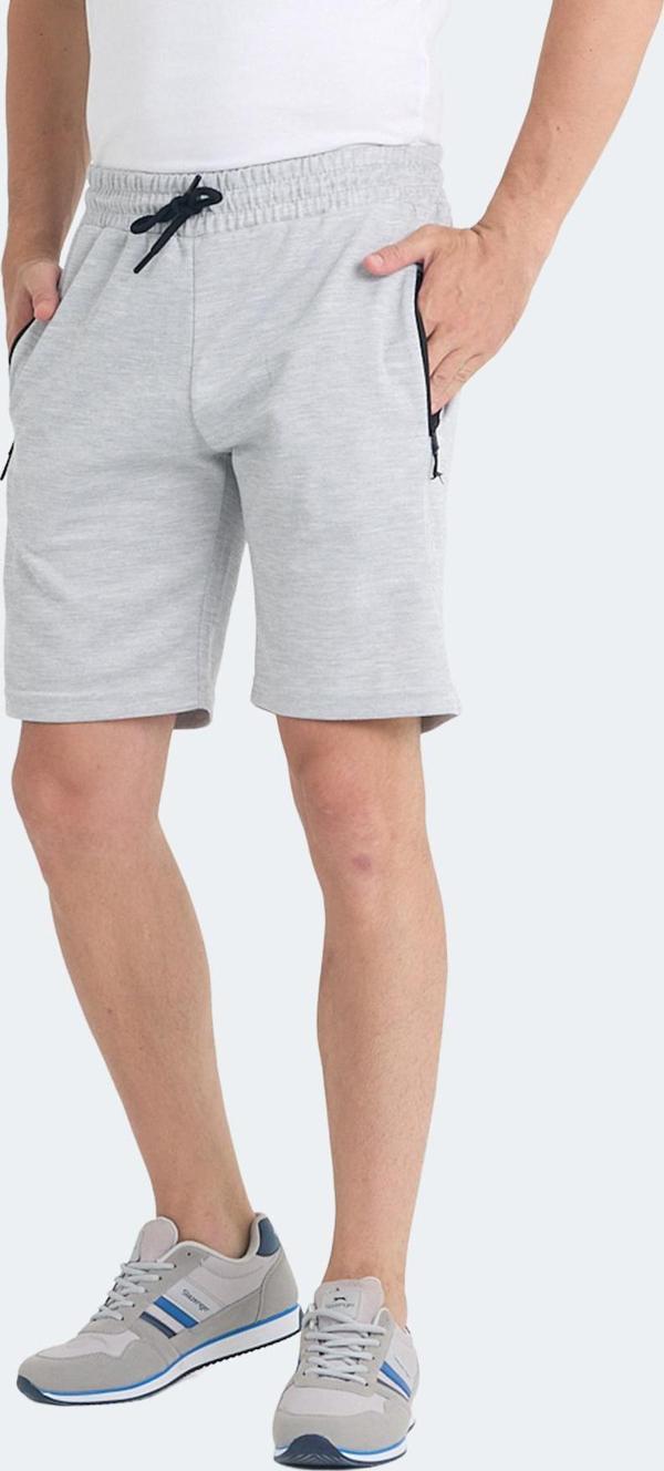 Slazenger KANANI I Erkek Cepli Gri Şort - Image 1