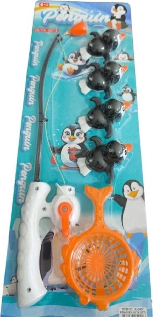 6 Parça Mıknatıslı Menguen Tutma Olta Seti 0496 - Image 1