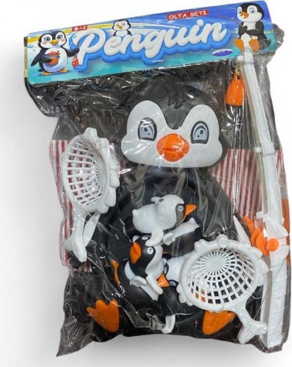10 Parça Havuzlu Mıknatıslı Penguenler Olta Seti 0489 - Image 1