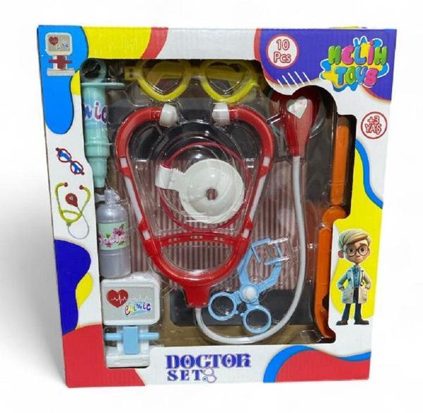 9 Parça Kutulu Eğitici Doktor Seti 3512 - Image 1
