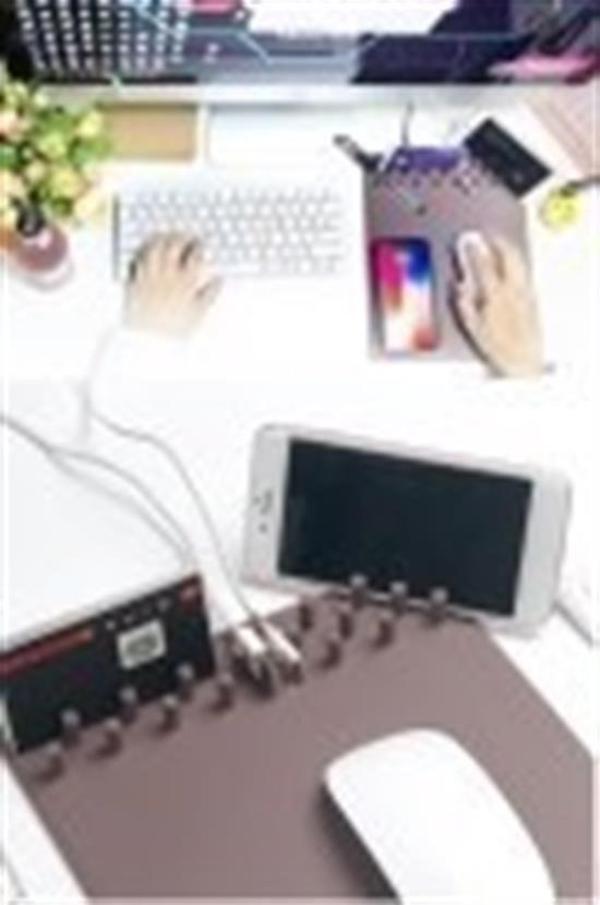 Büro Ev Ofis için Cep Telefonu Tutucu Standlı Mouse Pad - Image 1
