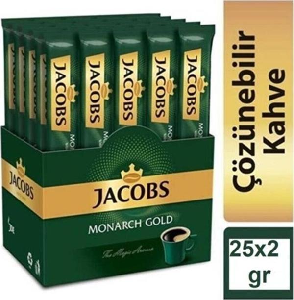 Jacobs Monarch Gold Kahve 2 gr X 25 Adet - Image 1