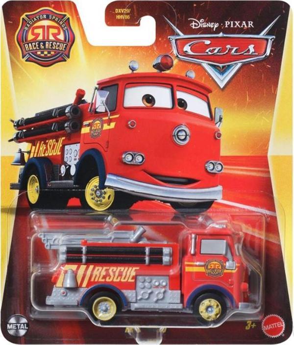 Disney Pixar Cars - Rescue Red Fire Truck (1/55) - Image 1