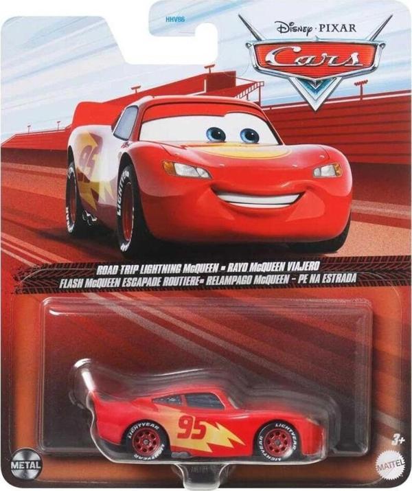 Disney Pixar Cars - Road Trip Lightning Mcqueen (1/55) - Image 1