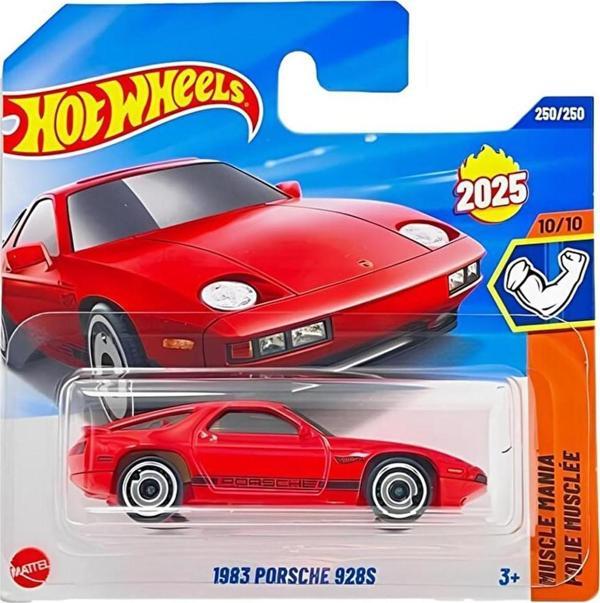 Hot Wheels 1983 Porsche 928S - Kırmızı (1/64) 2025 Üretim - Image 1