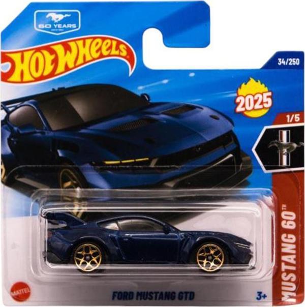 Hot Wheels Ford Mustang GTD - Lacivert (1/64) 2025 Üretim - Image 1