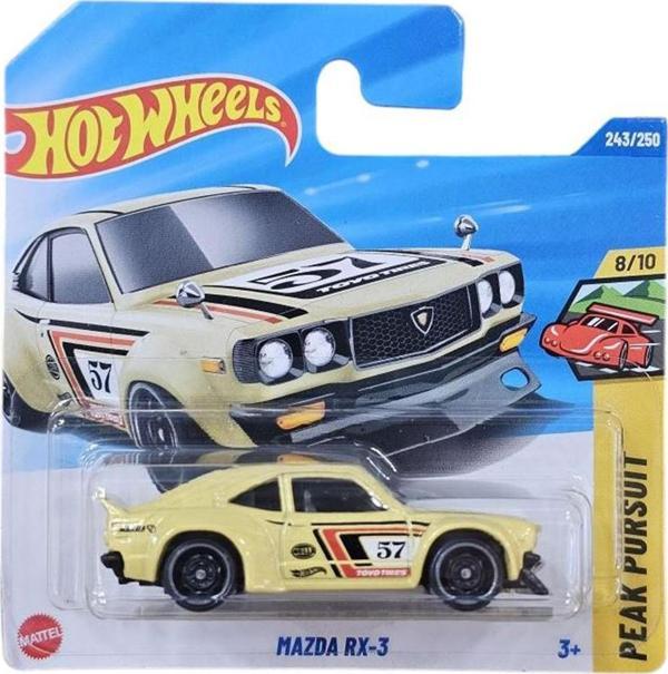 Hot Wheels Mazda RX-3 - Sarı (1/64) 2025 Üretim - Image 1