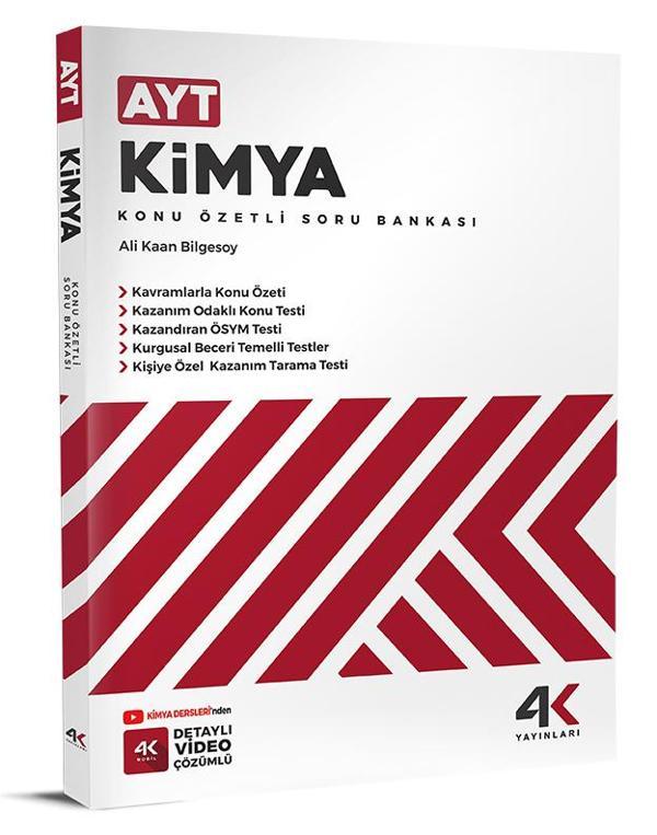 4K 2026 Ayt Kimya Konu Özetli Soru Bankası - Image 1