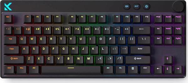 Mchose Mix 87 Siyah %80 Apollo Manyetik Switch 8K Hz Hall Effect Rgb Hotswap Mekanik Gaming Klavye - Image 1