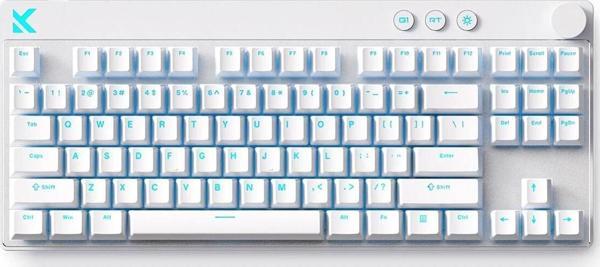 Mchose Mix 87 Beyaz %80 Apollo Manyetik Switch 8K Hz He Rgb Hotswap Mekanik Gaming Klavye - Image 1