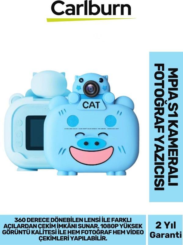 Yeni Nesil Çocuk Dijital Mini Fotoğraf Video Makine Erkek Kız Çocuklar 1080p HD Ekran Kamera Selfie - Image 1