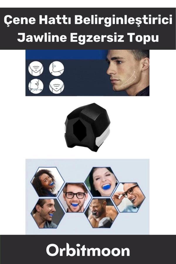 Premium Seri Silikon BPA İçermeyen Çene Çizgisi Güçlendirici Şekillendirici Jawline Egzersiz Topu - Image 1