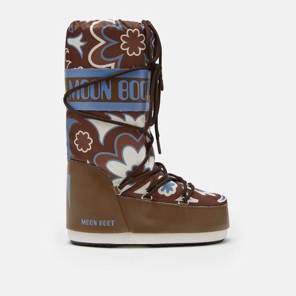 Kadın Bot (Kar) 80D1402940-MH07 Moon Boot Icon Flower Brown/Elephant Grey - Image 1
