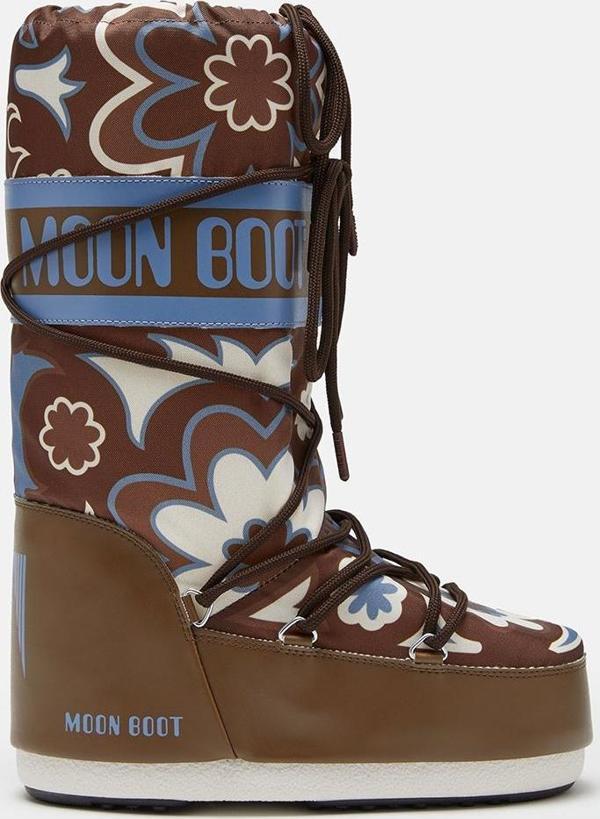 Kadın Bot (Kar) 80D1402940-MH07 Moon Boot Icon Flower Brown/Elephant Grey - Image 1