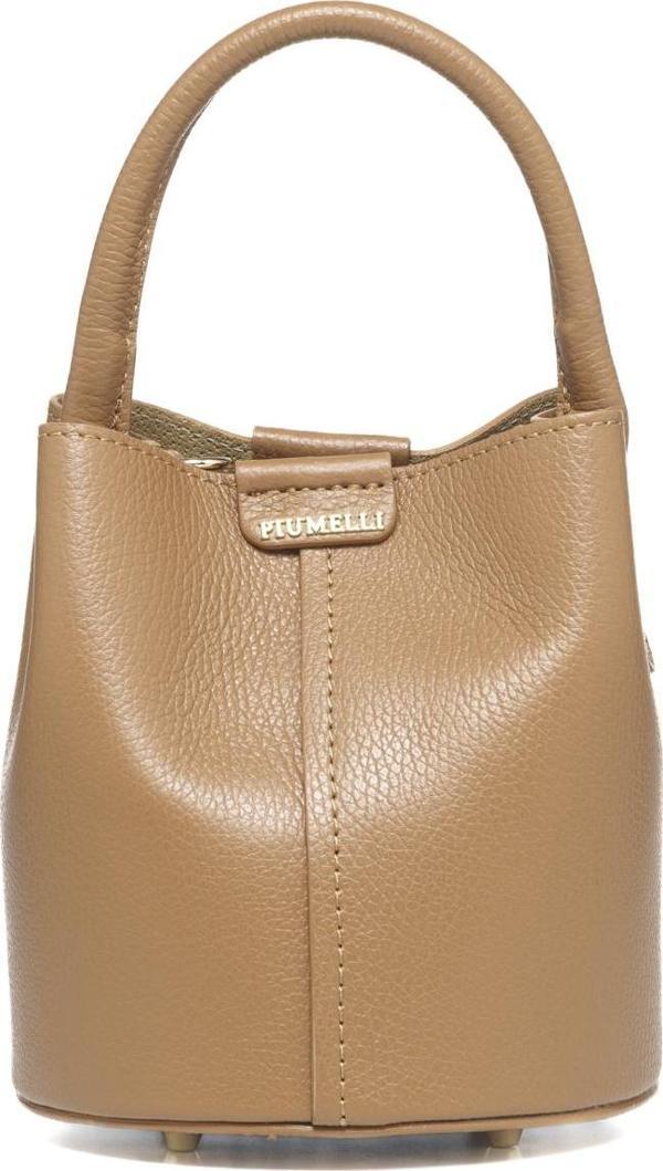Kadın Omuz Çantası LOANA S Piumelli Milano Bag D44 Camel - Image 1