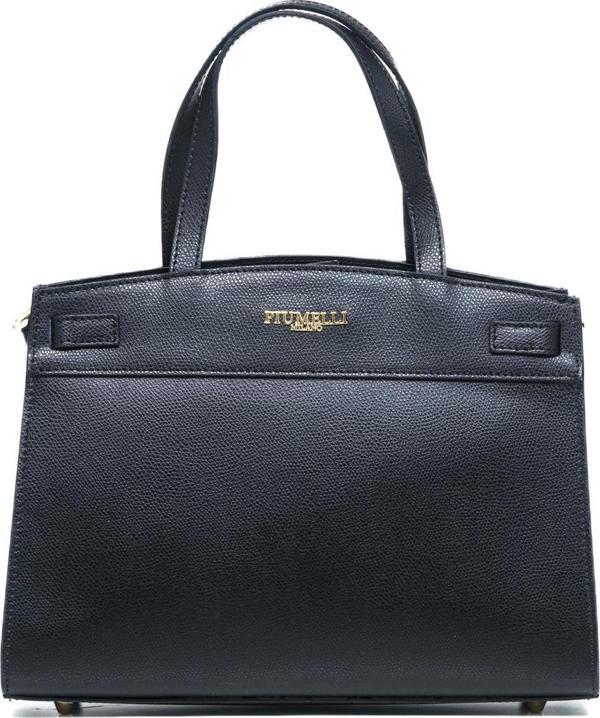 Kadın Omuz Çantası MARTA M Piumelli Milano Bag P636 Black - Image 1
