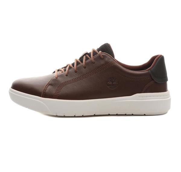 B0A41F7W011-R Timberland Seneca Bay Low Lace Up Sneaker Erkek Spor Ayakkabı Kahve - Image 1