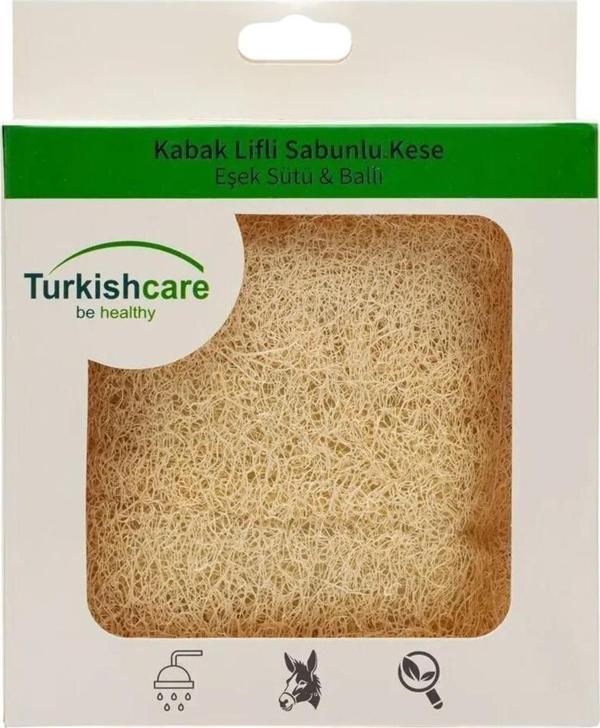 Eşek Sütlü Ballı Keseli Sabun 100gr. - Image 1